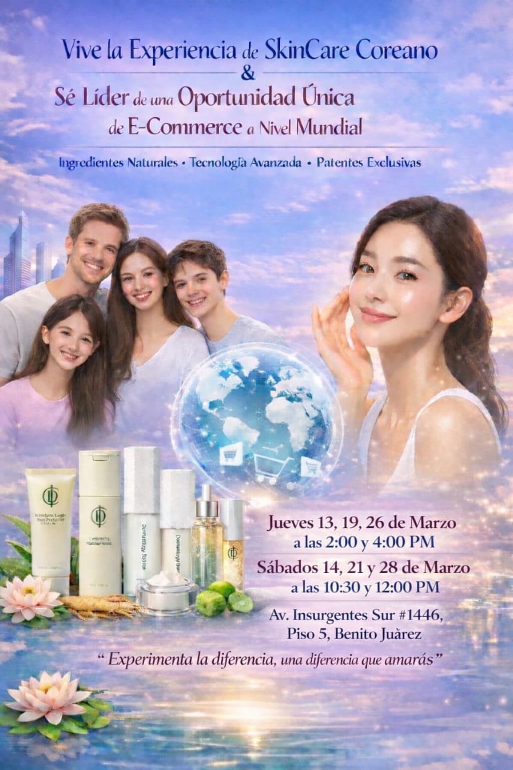 Experiencia de SkinCare Coreano — CDMX Sur — Casa RIMAN — Marzo 2026